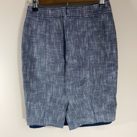 Ann Taylor Petite Tweed Pencil Skirt 00 - Picture 5 of 8